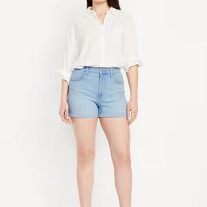 Old Navy High-Waisted Wow Jean Shorts -- 3-inch Inseam